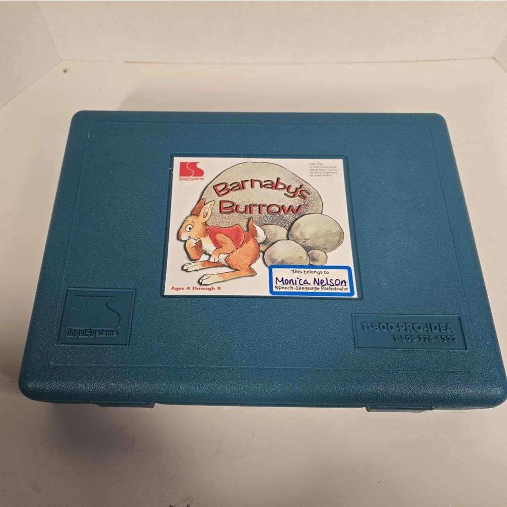 LinguiSystems Barnaby's Burrow Auditory Processing Educational Game Complete